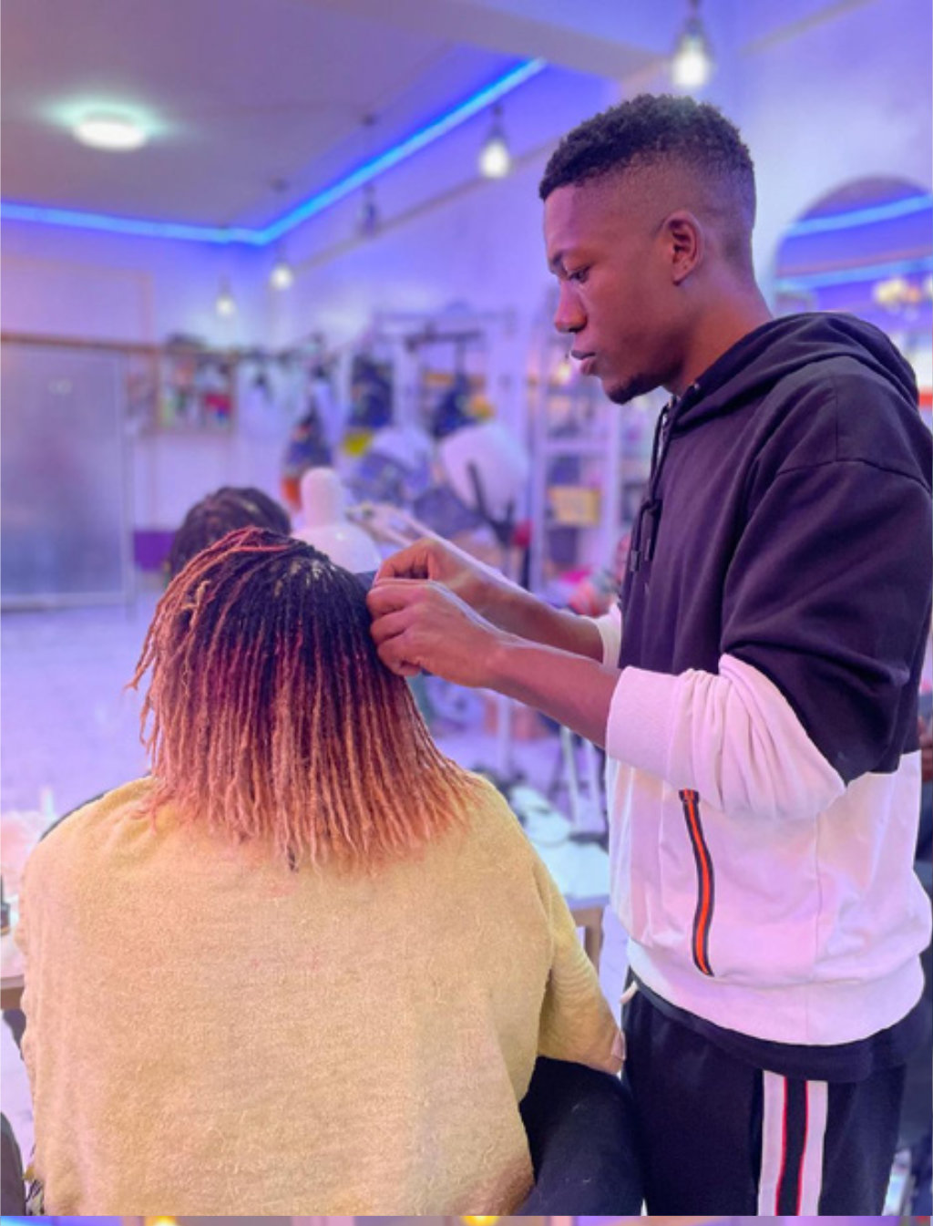 Hair and makeup course